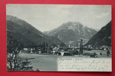 Postcard PC Mayrhofen i Zillertal / 1900-1909